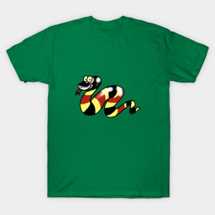 funny snake cartoon T-Shirt